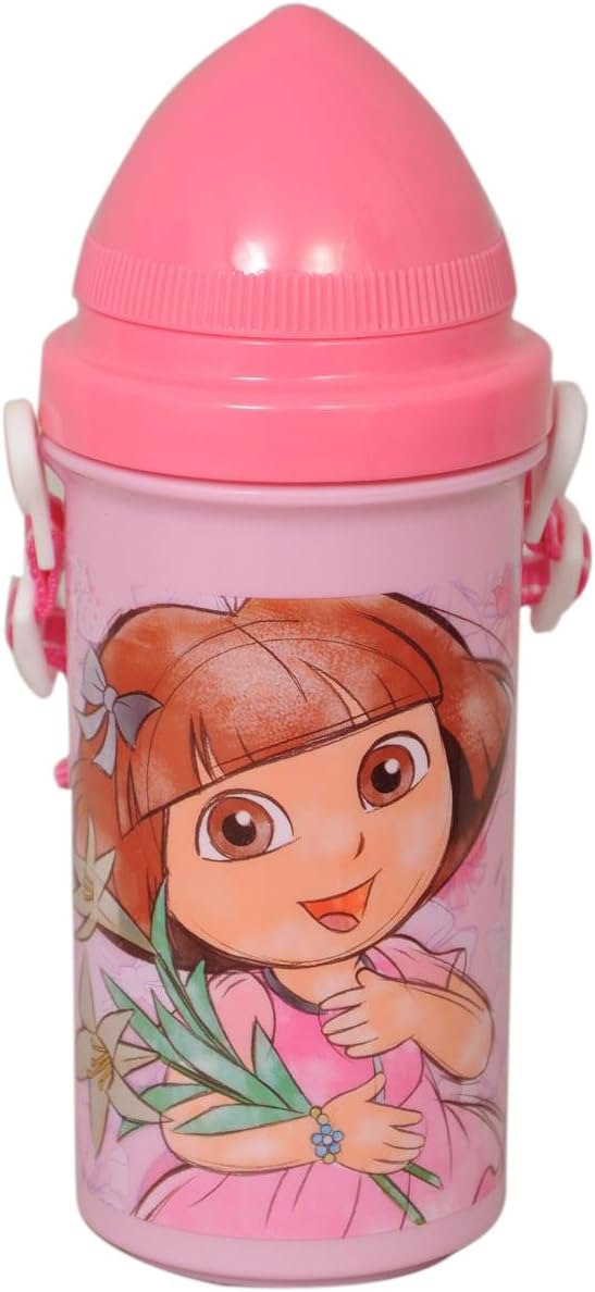 H M International Dora Sipper Bottle, Multi Color