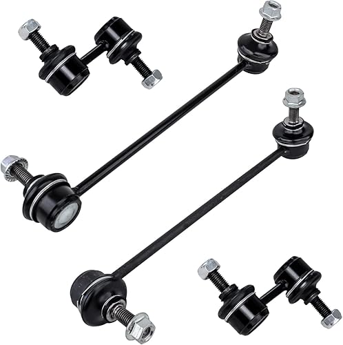 Miniatura 51 de Detroit Axle - 4 barras estabilizadoras para Acura EL Honda Civic 01-05, 4 barras estabilizadoras delanteras y traseras de repuesto 2001 2002 2003