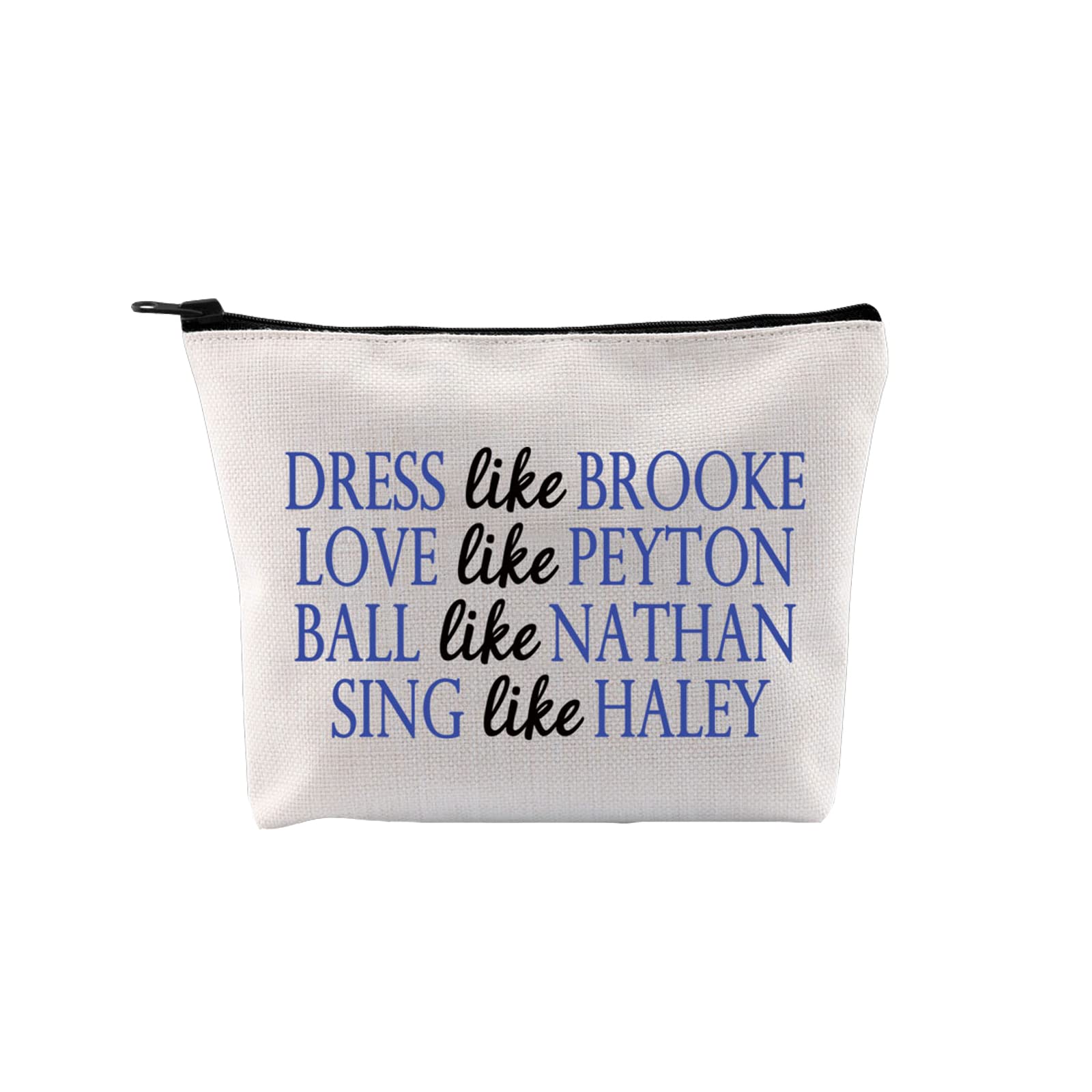 G2TUP One Tree Basketball TV Show Cosmetic Bag Hill TV Show Fans Gift For Basketball Lover Women