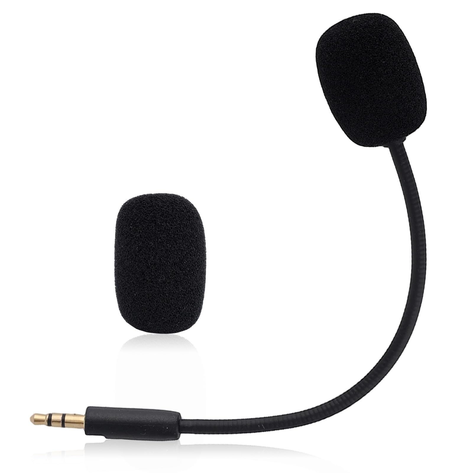 Micrófono de Repuesto para Auriculares Razer Barracuda X, Brazo de Juego Desmontable 3,5mm con Espuma Compatible con Auriculares Barracuda X Cancelación Ruido