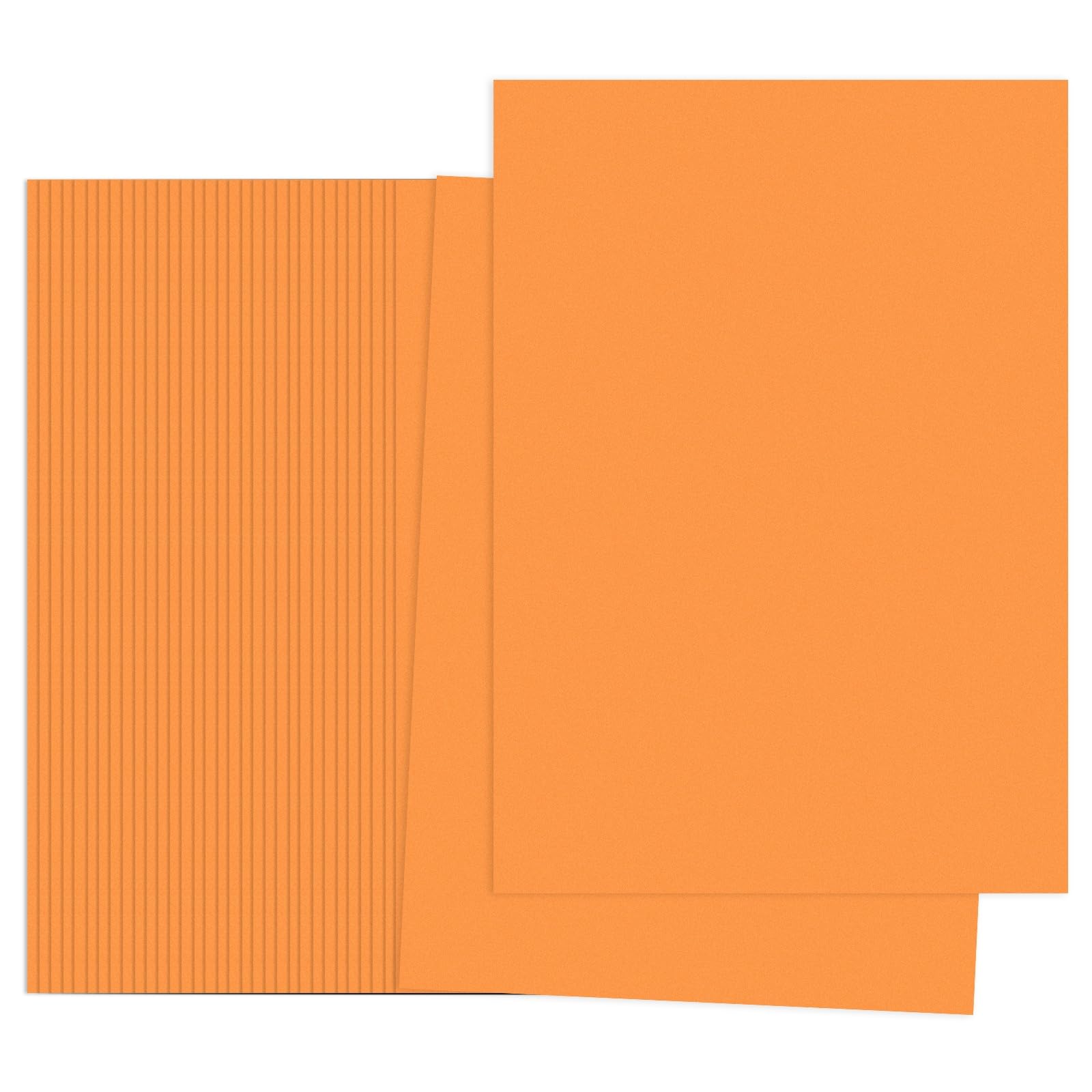 PATIKIL Orange Red Print Copy Paper, 100 Sheets 8.3x5.9 A5 19lb/70gsm Double Sided Colorful Print Paper Bulk Sheet DIY Craft Art Projects Supplies for Printer Origami