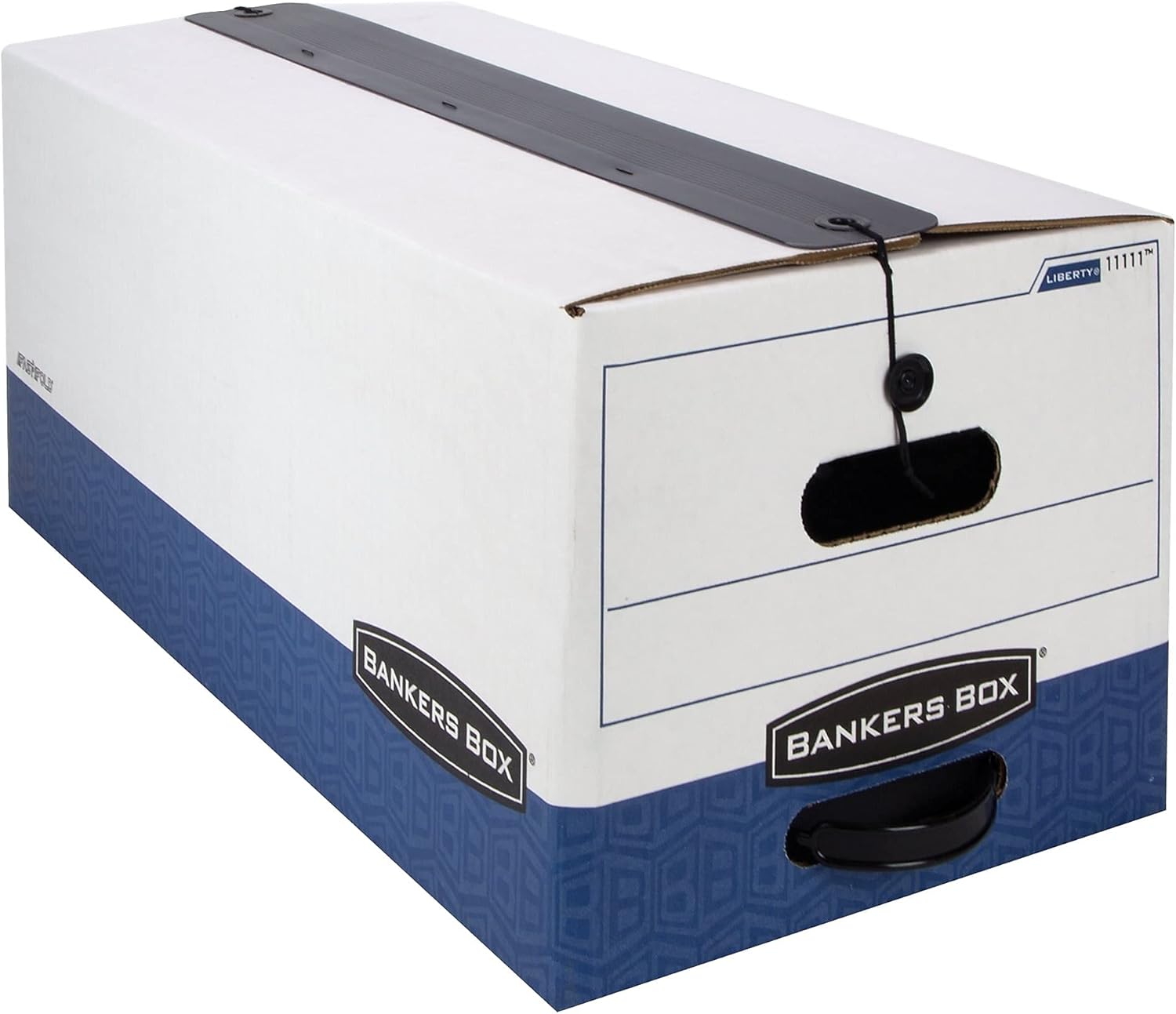 Bankers Box 12-Pack Heavy-Duty String & Button File Storage Box, FastFold Assembly, Letter, STOR/FILE, (11111)