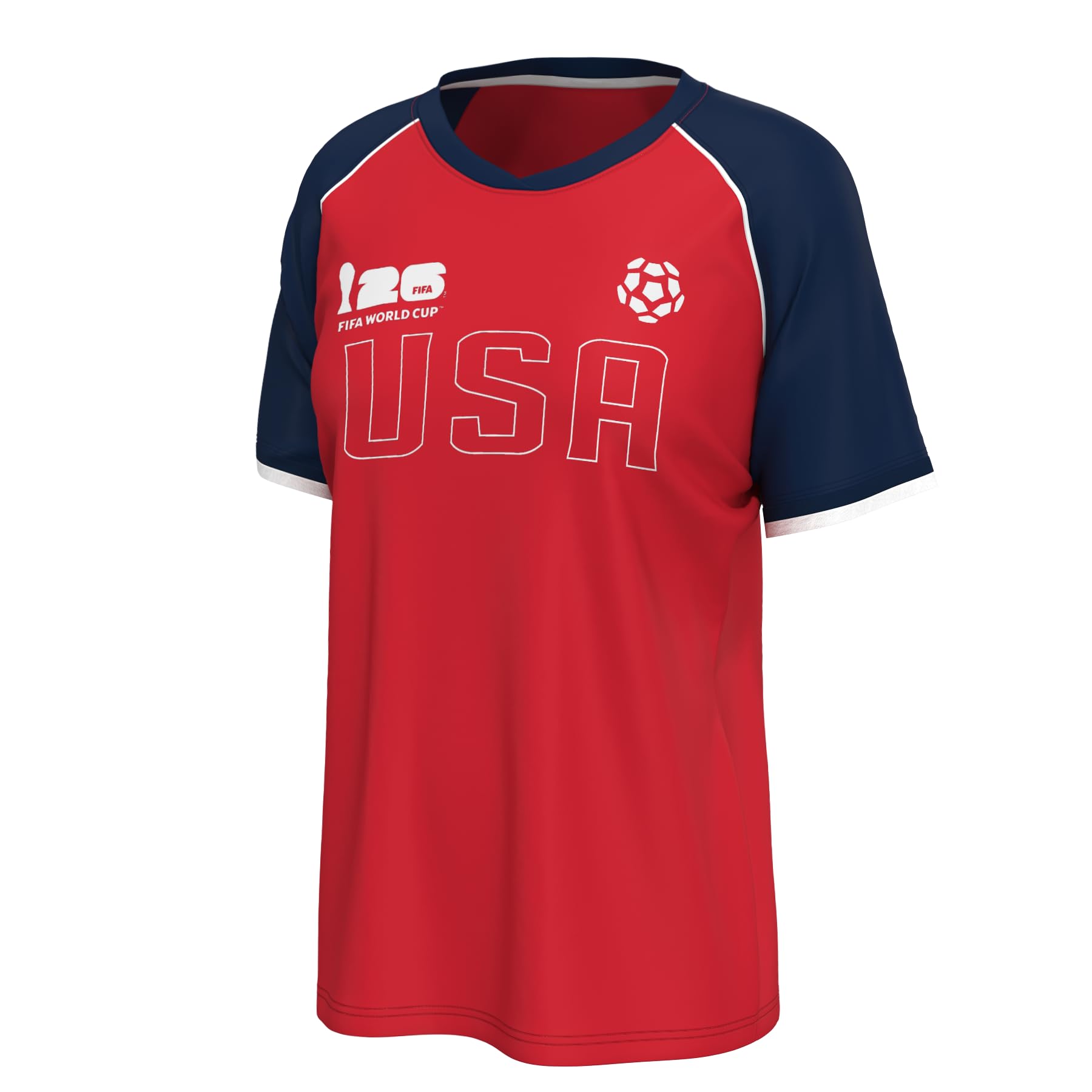 Outerstuff FIFA World Cup 2026 Women's Soccer Raglan Sleeve Top