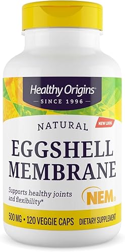 Healthy Origins Membrana de cáscara de huevo NEM 500 mg 120 cápsulas vegetales