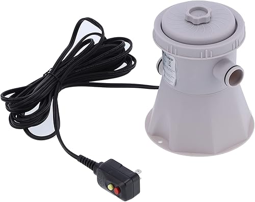 Bomba de filtro de piscina GFCI Piscinas de tierra 300GPH Tarifa de bomba US 110V 120V