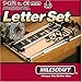 Milescraft 2202 1-1/2-Inch Horizontal Character Template Set for Milescraft Sign Making System