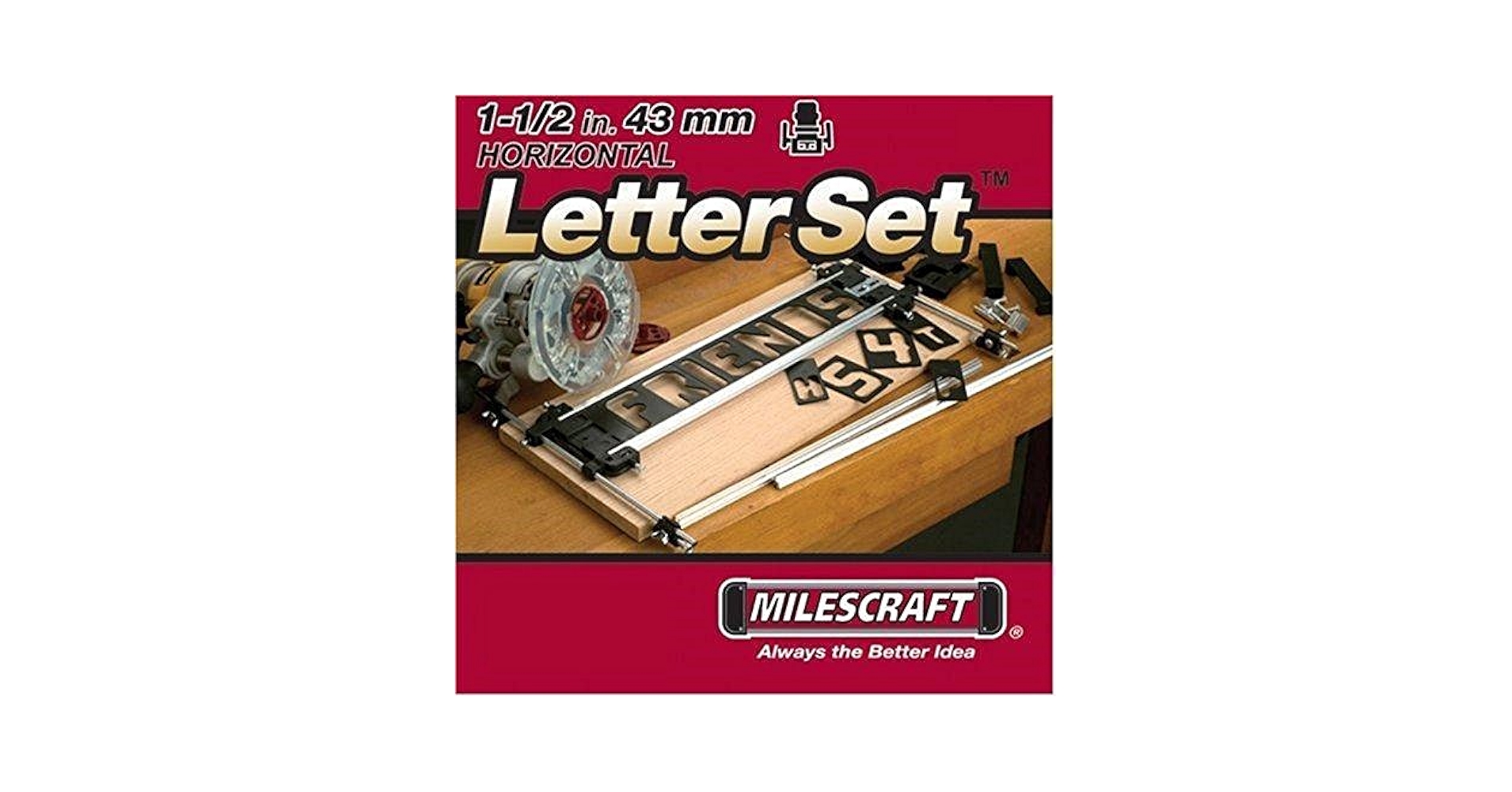 Amazon.com: Milescraft 2202 Horizontal Character Template