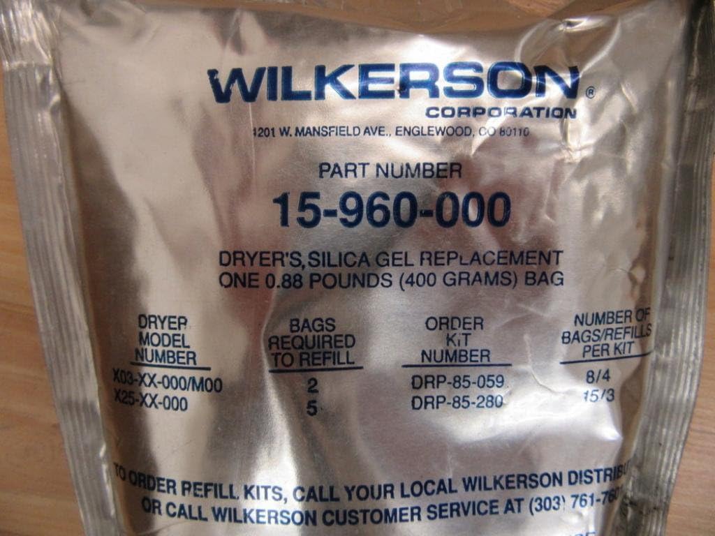 Dryer, Desiccant