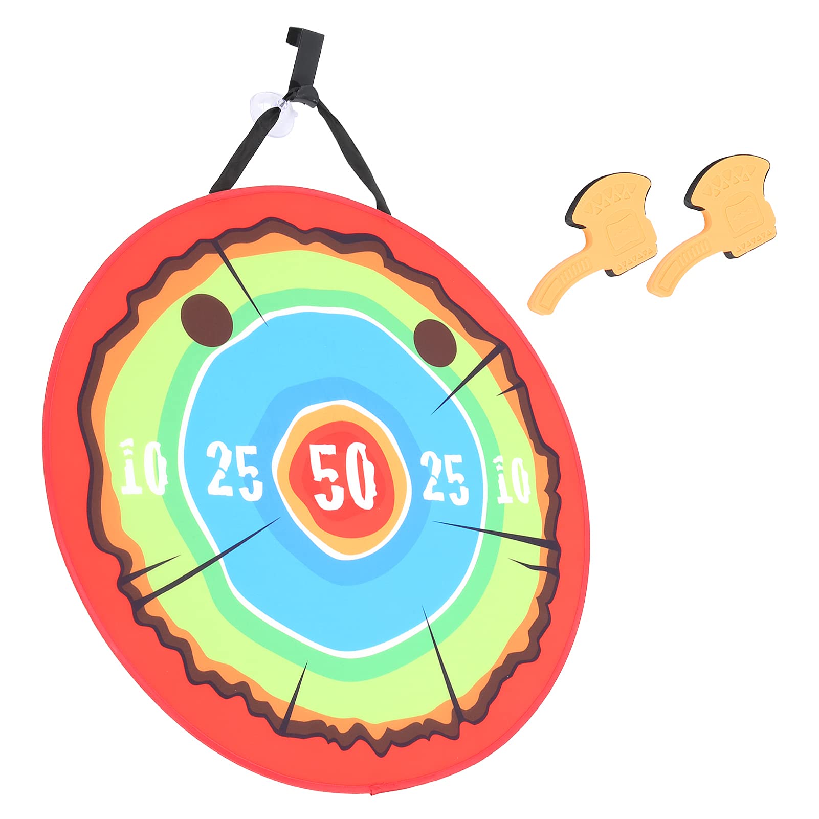 Rubber Axe Throwing Toy, EVA Axe Throwing Toy Set Fun Happy Soft with EVA and PE Materials for Parent‑child Time Friends Gathering