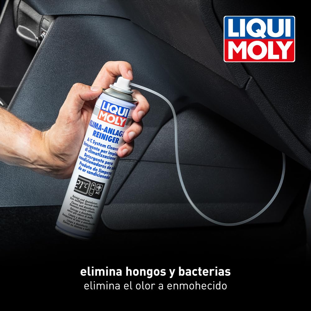 LIQUI MOLY Detergente para acondicionadores de aire (Spray) | 250 ml | Mantenimiento del sistema climático | 4087