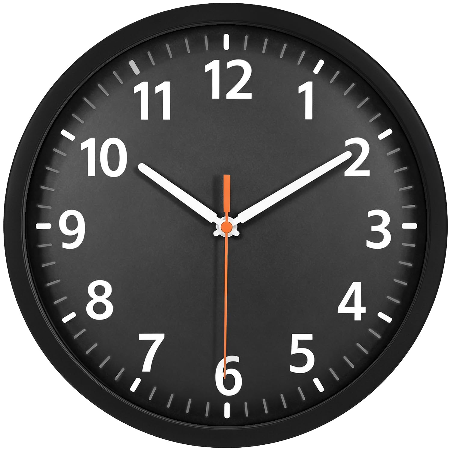 8-Inch Silent Analog Wall Clock
