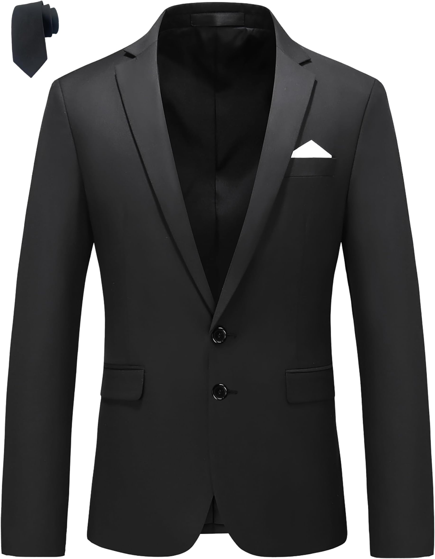 Men's Slim Fit Sport Coat Blazer Casual Formal Suit Jacket for Party Business Wedding Prom and Homecoming