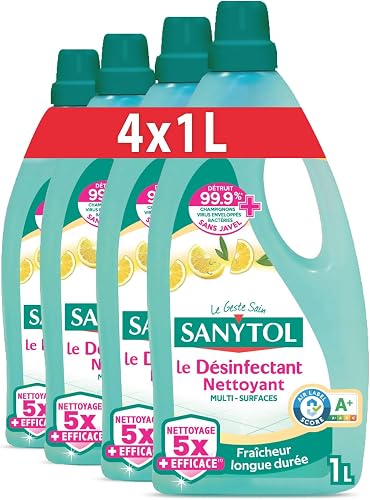 Sanytol Nettoyant Désinfectant Sols et Surfaces 1 L