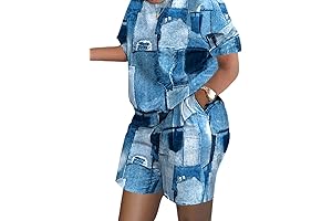 2 Piece Sets Short Outfits for Women