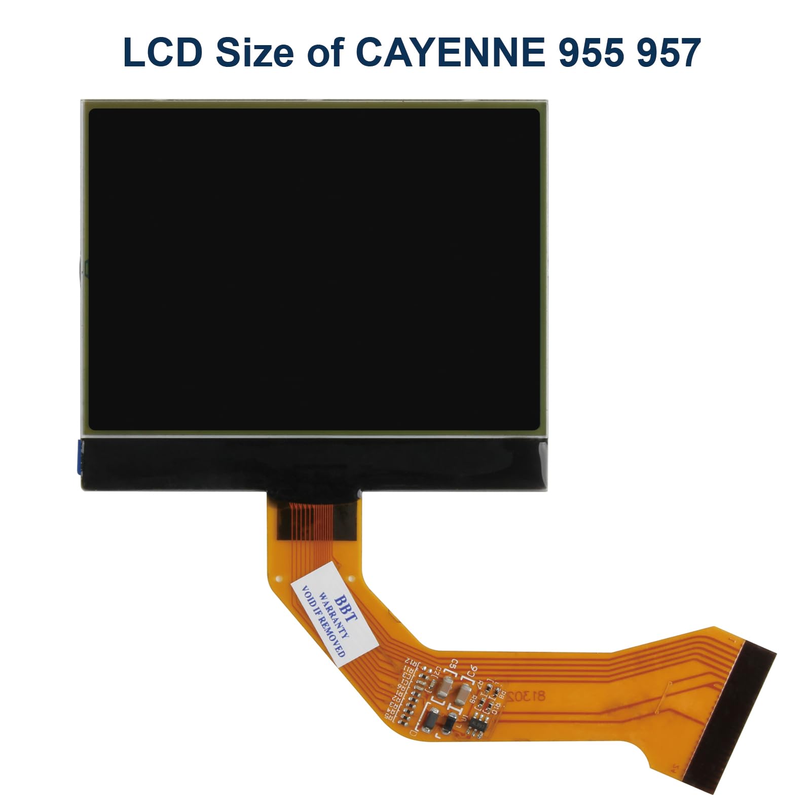 Schermo LCD per strumento cluster LCD Display per Touareg, per Porsche, per Cayenna, per Cayenne S, per Cayenna, per GTS 955 957 2003-2010 Schermo di Ricambio con Riparazione