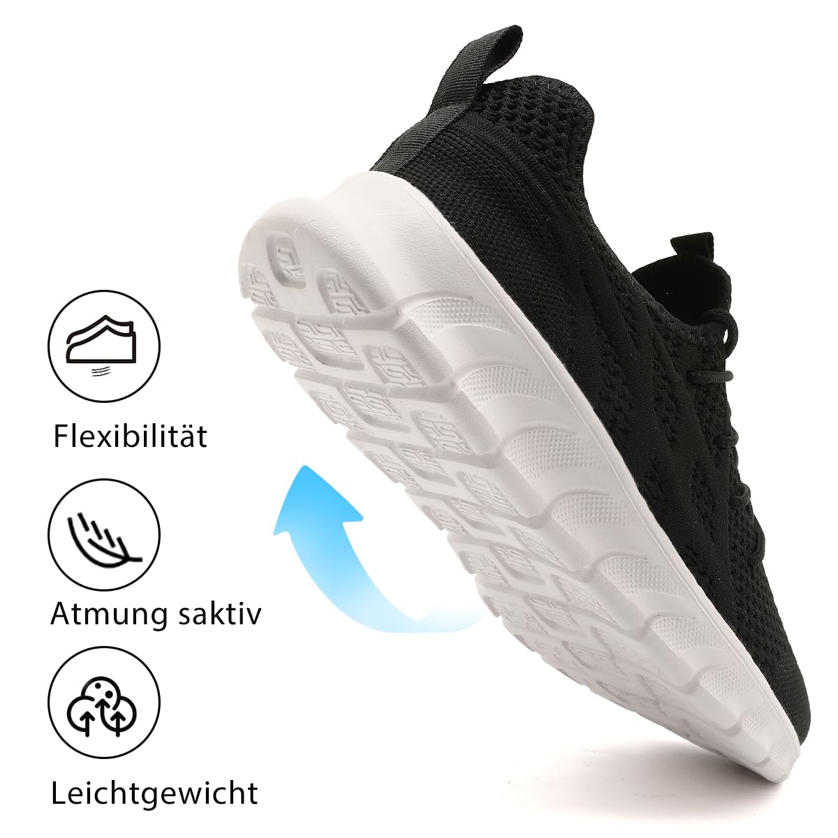 Zapatillas Deportivas de Ocio para Hombres cómodas y Transpirables Zapatillas de Fitness Trotar Entrenamiento de Tenis Voleibol Moda Ligera EU 39-46