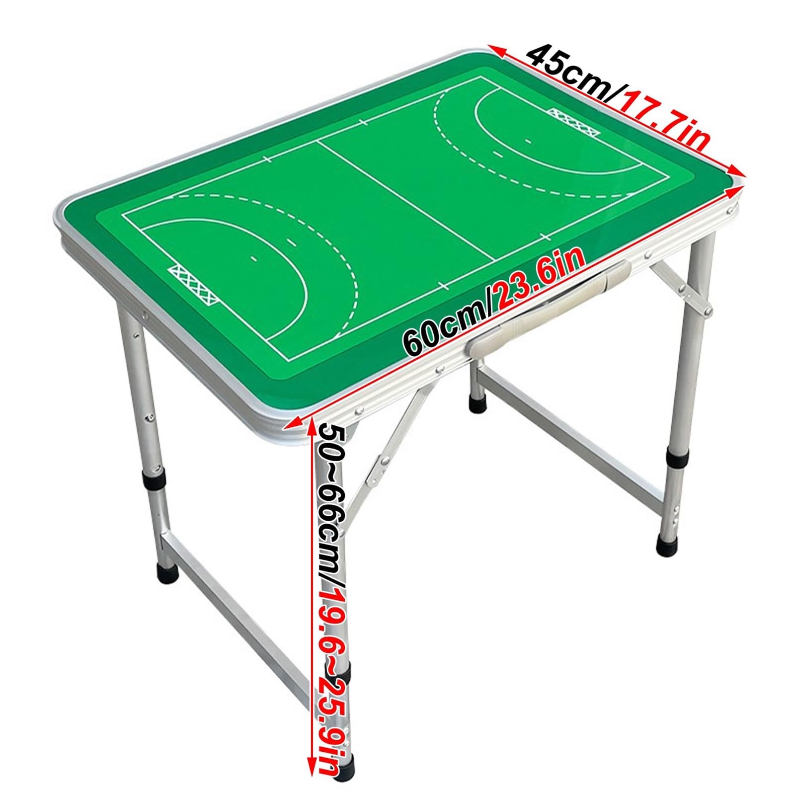 Magnetische Handball Trainer, Handball Taktiktafel Taktikmappe mit Tragetasche und Markern, Faltbar, Höhenverstellbar, für den Unterricht