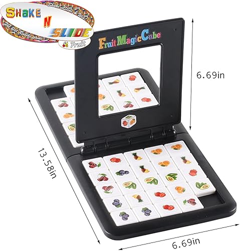 Miniatura 7 de Juego de mesa de inteligencia a juego con forma de bloque de Shake  Slide para noches de juegos familiares  dados
