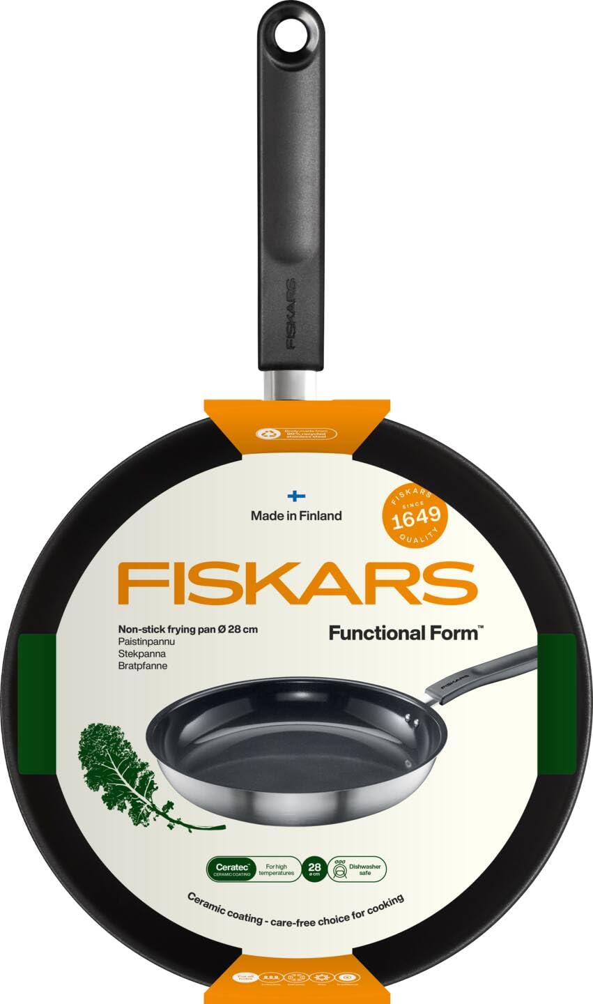 Fiskars Functional Form Non Stick Frying Pan 28 cm, Made in Finland — Amazon image 6
