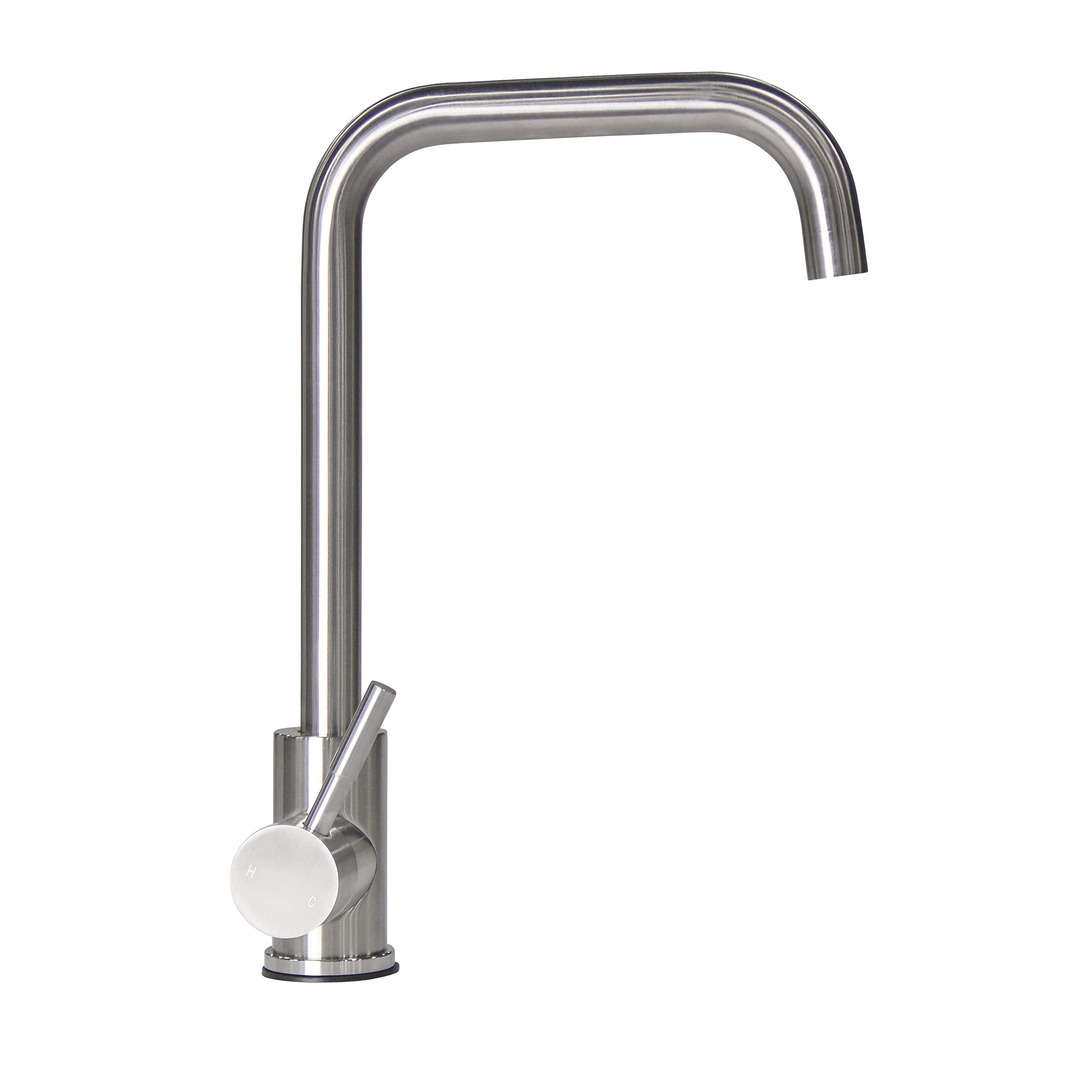 Photo 1 of Lippert Components Flow Max Square Gooseneck Kitchen Faucet for RVs and Residential