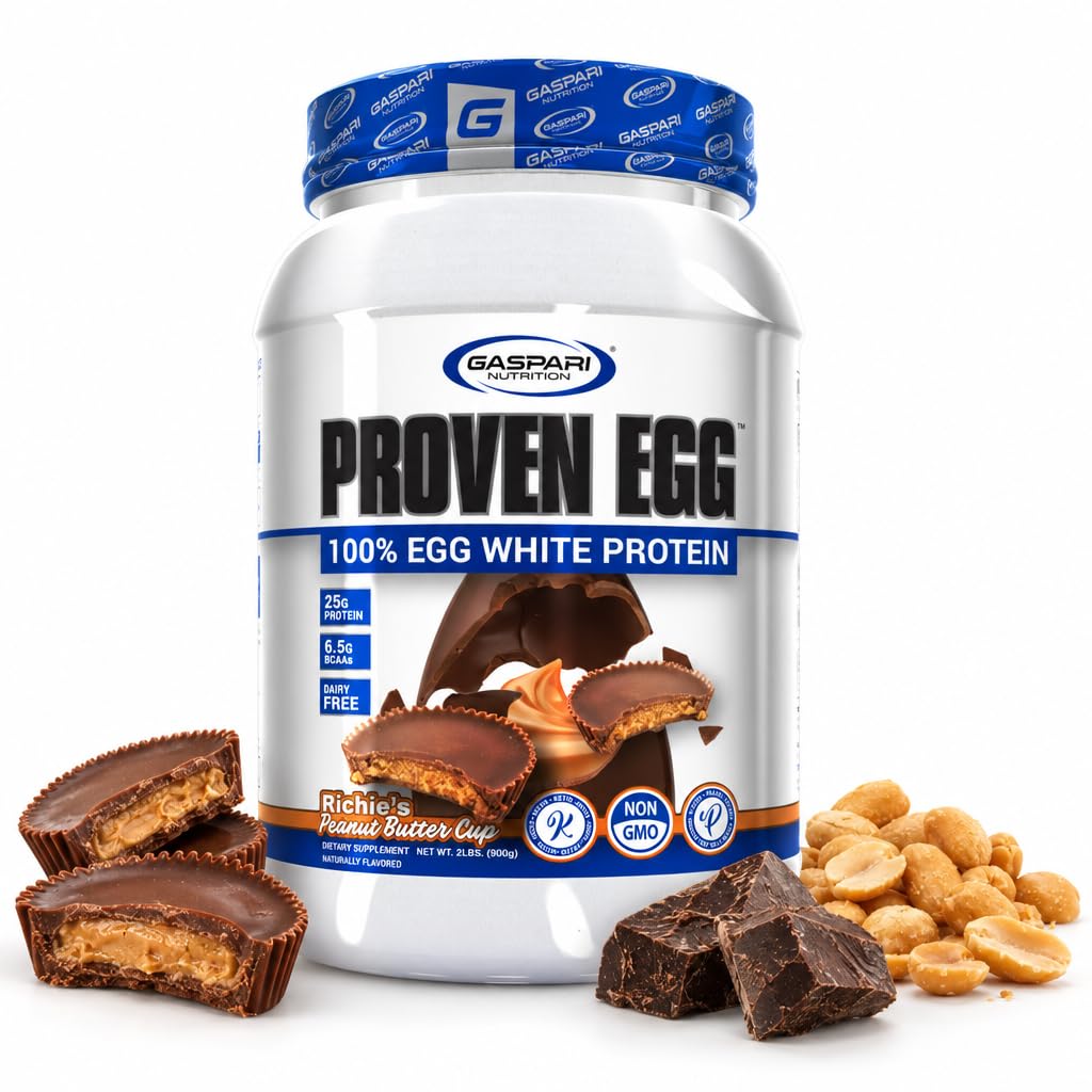 Gaspari Nutrition Proven Egg White Protein Powder, 25g Unflavored Protein Powder, 100% Egg White Protein, Dairy Free, Keto Friendly, Lactose Free, Soy Free (1lb, Unflavored) — Amazon image 12