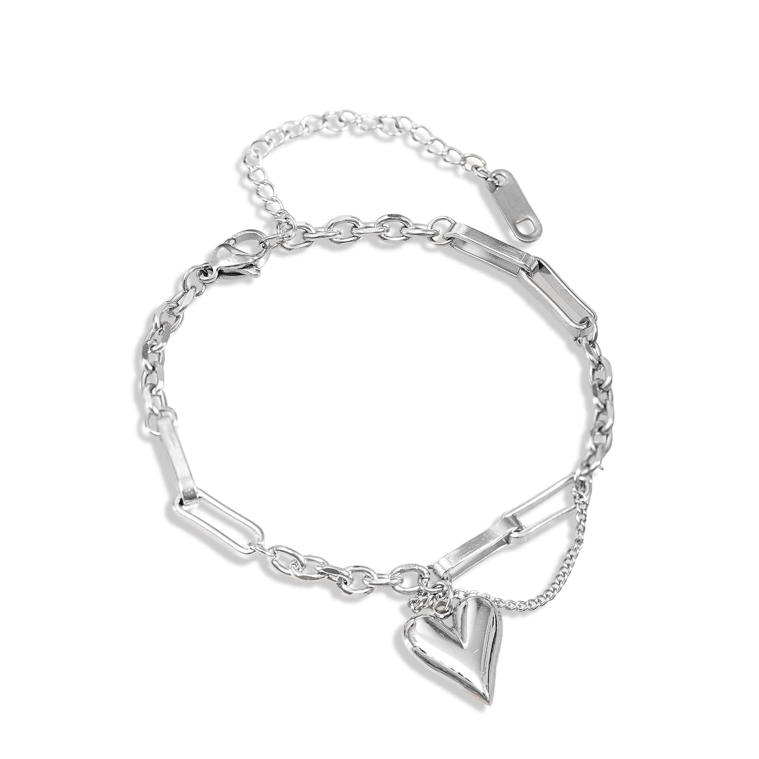 rubans Demi Fine Stainless Steel Dual Tone Bracelets Gift for Women & Girls-picture-14