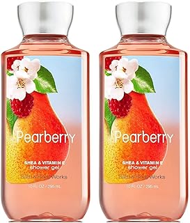 Bath and Body Works Pearberry Shower Gel 10 Oz 2 Pack (Pearberry)