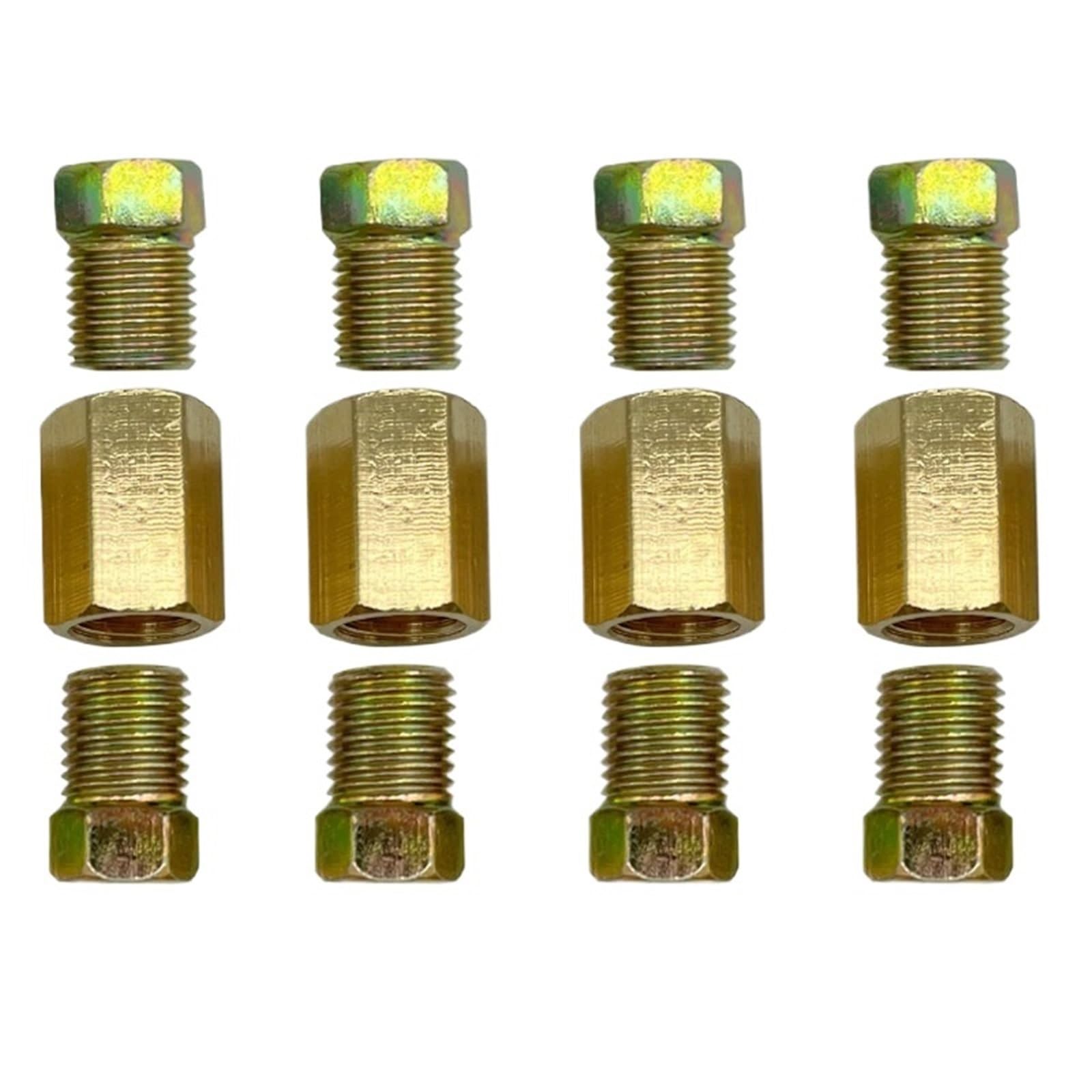 Conector línea freno 3/16 para eliminar fugas de líquido con uniones latón 3/8-24
