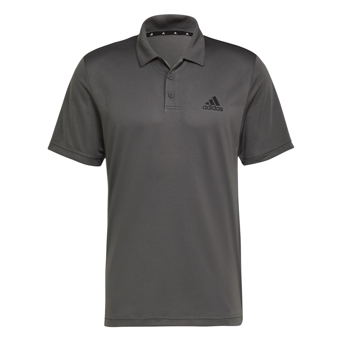 adidas IB1066 TR-ES Base Polo Polo Shirt Men's Grey Five/Black Size M
