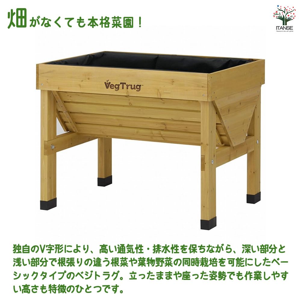Amazon.co.jp: ITANSE レイズドベッドプランター ホームベジト