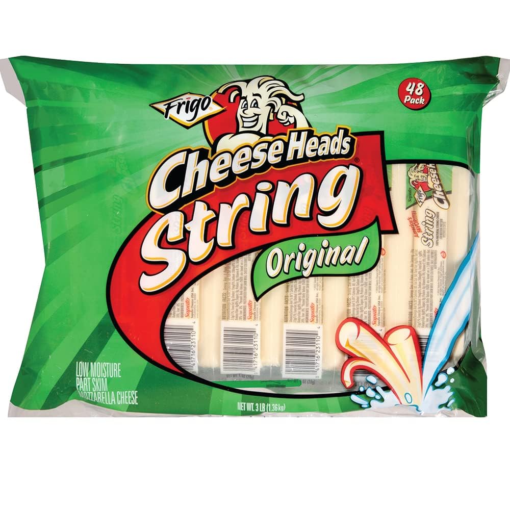 Generic Cheese Heads Frigo String Cheese 1 OZ x 48