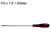 Vista 2 de Teng Tools Pozi Drive PZ2 x 7.9 pulgadas / 7.874 in Destornillador con mango ergonómico y cómodo - MD962N4A