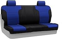 Vista 66 de Coverking Custom Fit cubierta de asiento para Select Chevrolet Silverado 2500 hd modelos – neopreno, Negro