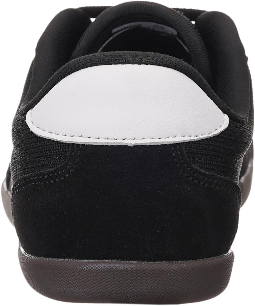 WHITIN Wide Barefoot Sneakers for Women | Brogue Toe Cap Style | Suede-Knit Hybrid - Image 5