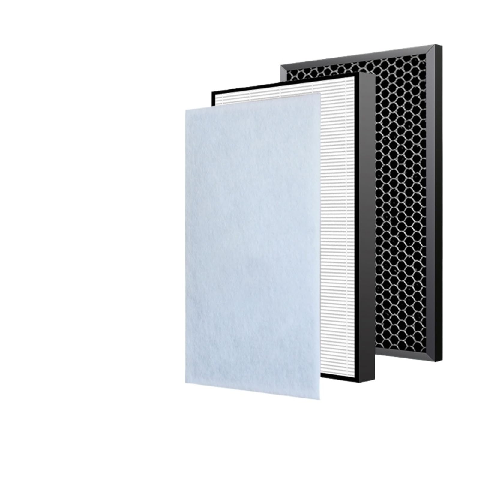 Aihdbcl A Set Air Purifier Hepa Filter And Activated Carbon Filter，Compatible For Panasonic， F-Vxh50r F-Vxh50a F-Vxh50h F-Vxh50m