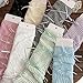 MENGLANSI Calf Socks Fashion Socks Long Stockings Stacked Leg Warmer for Teen Girl Age 3-13 Year
