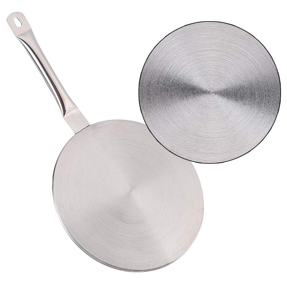 Ubersweet® Induction Heat Diffuser, Household Kitchen Stainless Steel Heat Diffuser Plate Flat for Gas Cooker for Induction Cooker ||-image-5