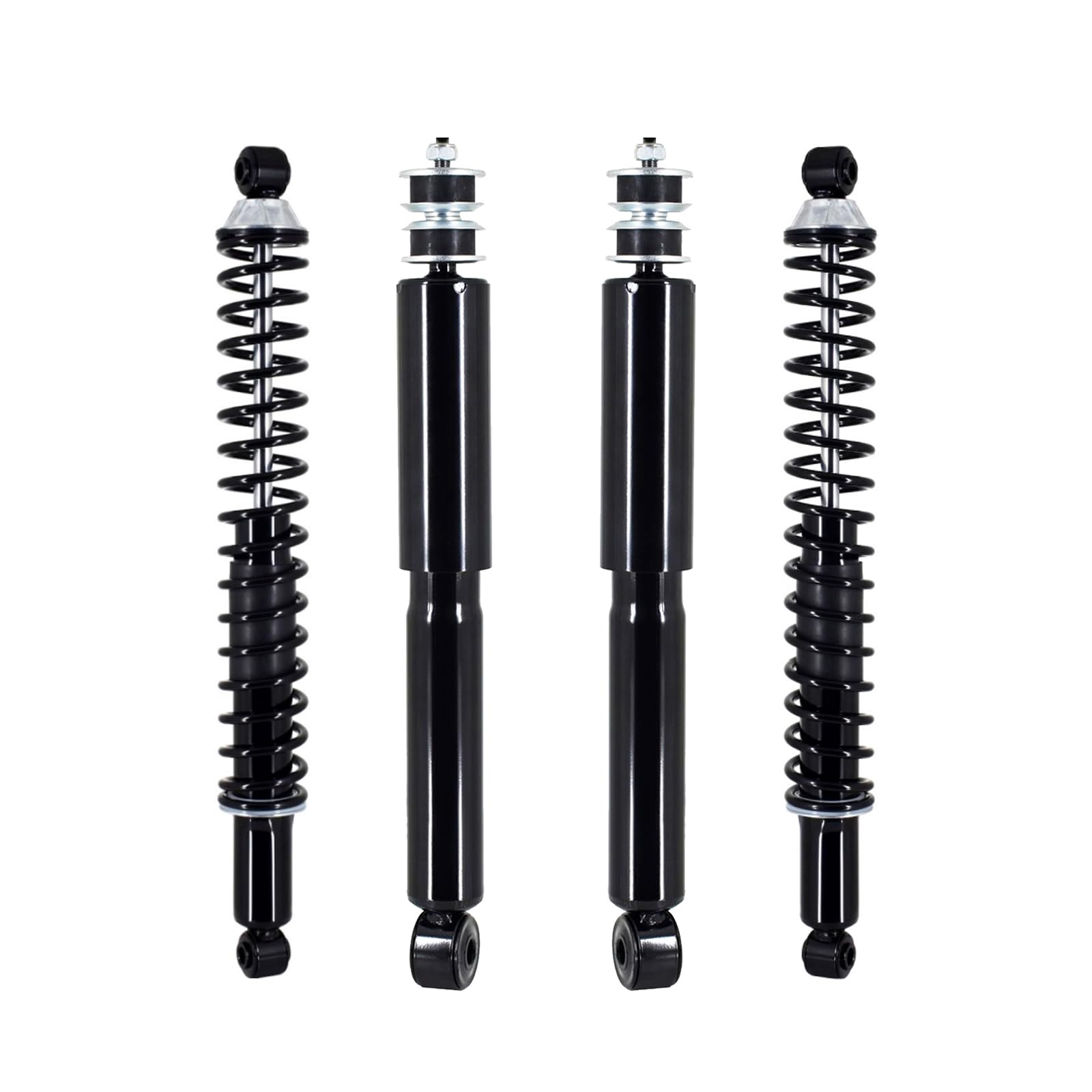 PM Auto Set of 4 Front Shock Absorber-Rear Complete Shock Absorber Kit For 2001-2003 2005 2006 Chevrolet Silverado 1500 HD