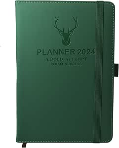 Agenda Giornaliera 2025 Formato A5 - Planner Con Penna, Adesivi E Segnalibri - Foto 8