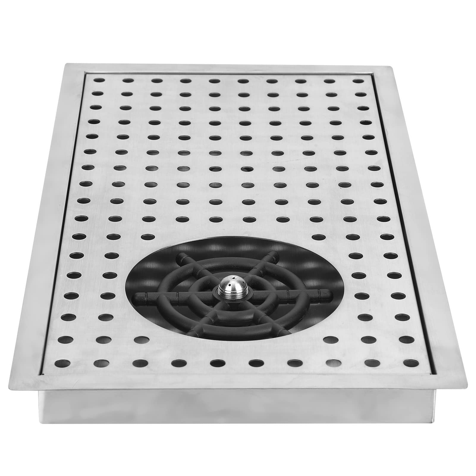 Lavatazze Automatico G1/2, Sciacquatrice Bicchieri in Acciaio Inox per Lavello Bar Ristorante (Lavatazze medie [con rete])