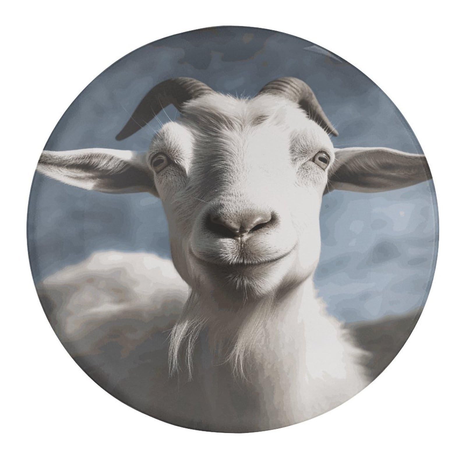 Fekiloot Style Goat Refrigerator Magnet Fridge Magnet4 Pcs