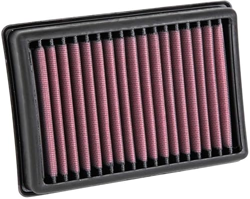 K&N Filtro de aire del motor Alto rendimiento, Premium, Filtro de aire Powersport Se adapta a modelos de vehículos MOTO GUZZI seleccionados