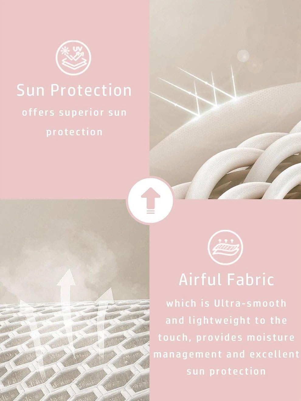 Women's Golf Polo Shirts Long Sleeve Quarter Zip Pullover for Women UPF 50+ Printed Ladies Athletic Workout Tops