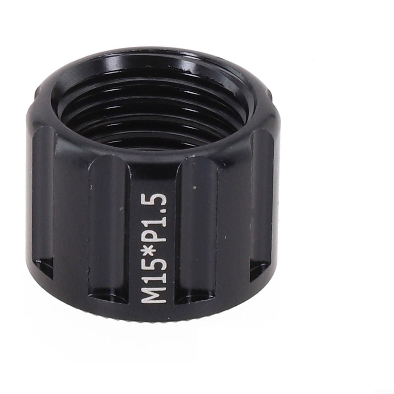 Secure Your Wheels with Aluminum Alloy Bicycle Thru Axle Nut in Size M15 (M15x1.5mm)