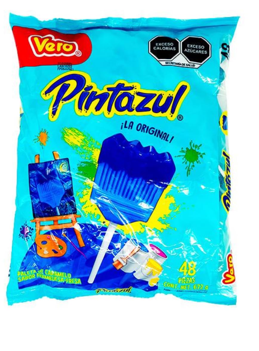 Mexican Candy Paleta De Brocha Azul Paleta Brocha Azul Vero