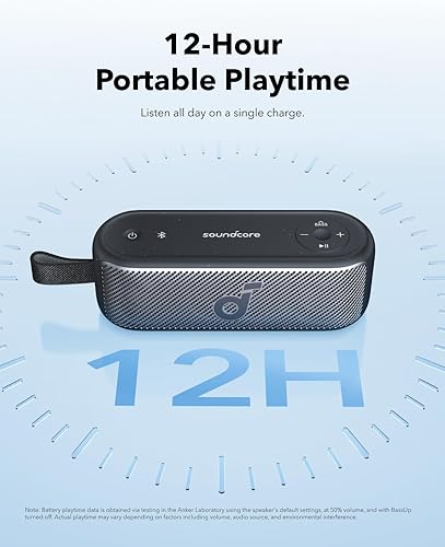 Miniatura 8 de Soundcore Altavoz portátil Motion 100, altavoz Bluetooth con alta resolución inalámbrica, 2 controladores de rango completo para sonido estéreo,