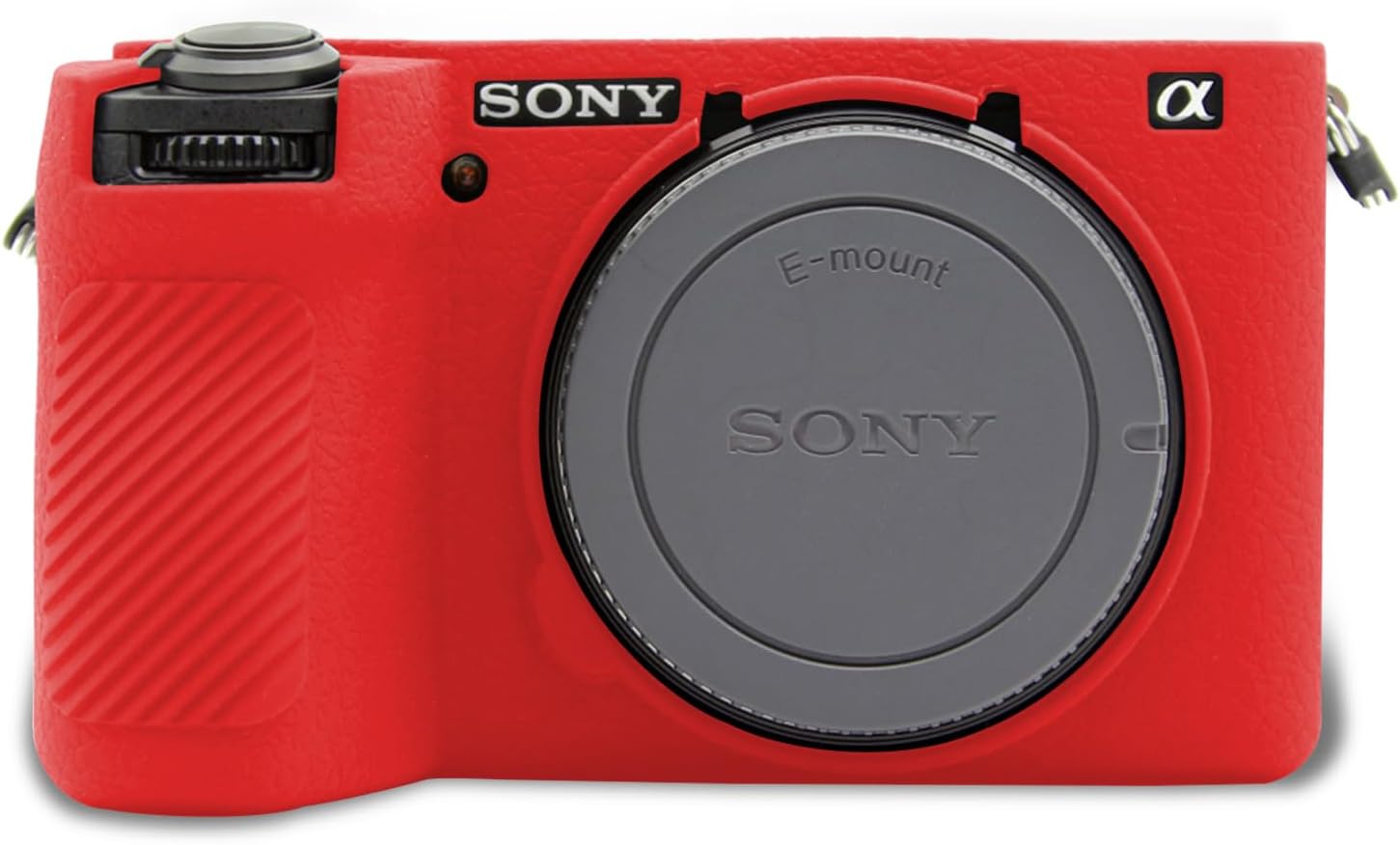 Easy Hood Camera Case for Sony Alpha 6700, Soft Silicone Protective Cover a6700 DSLR Camera Anti-Scratch Slim Fit Body Skin Protector Housing Sleeve for Sony A6700 Mirrorless Camera Blue