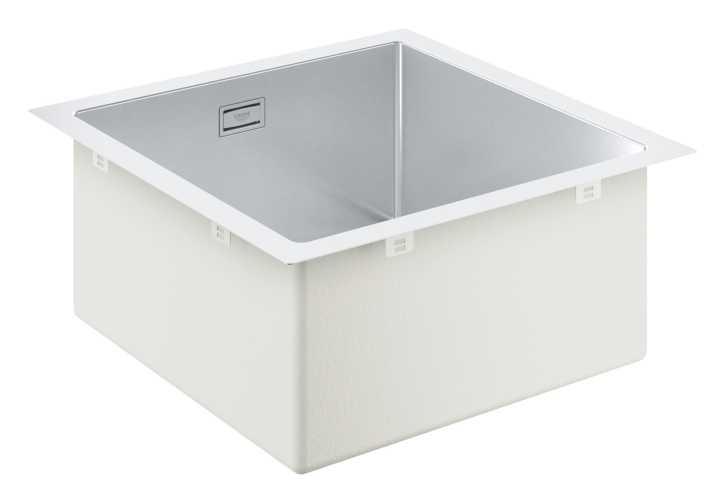 Évier en acier inoxydable K700 464 x 464 mm Inox 31578SD1 (Import Allemagne)