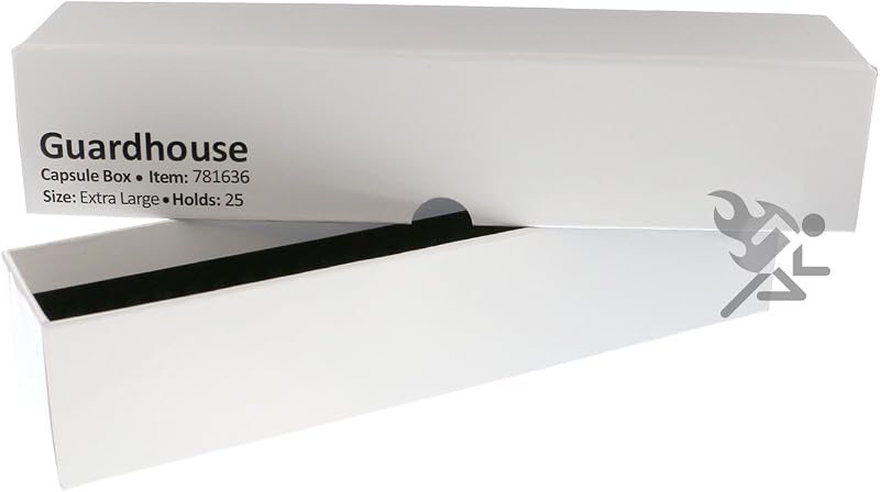 Guardhouse Single Row Coin Capsule Box for 25 Extra Large "I" Capsules