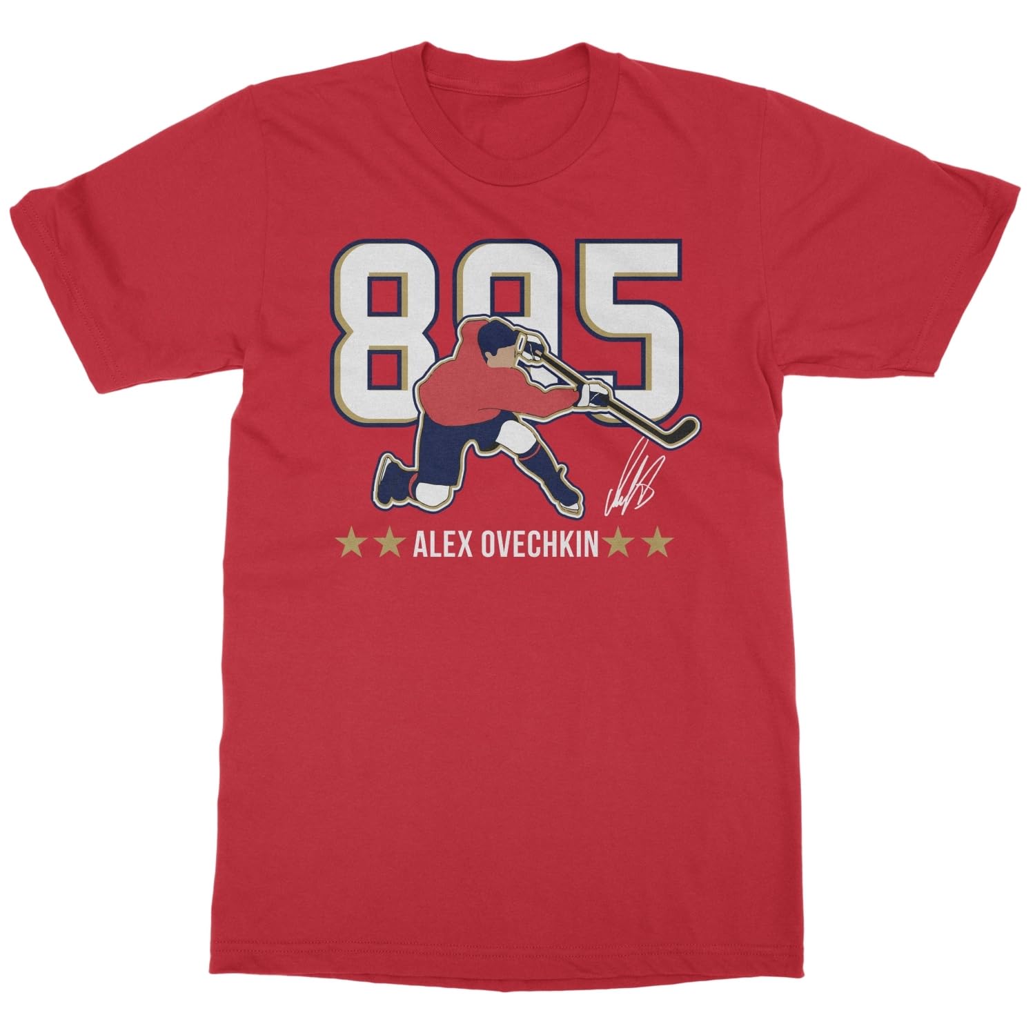 Cup & Branch Ovechkin 895 Hockey Goal Tribute - Legend Unisex T-Shirt